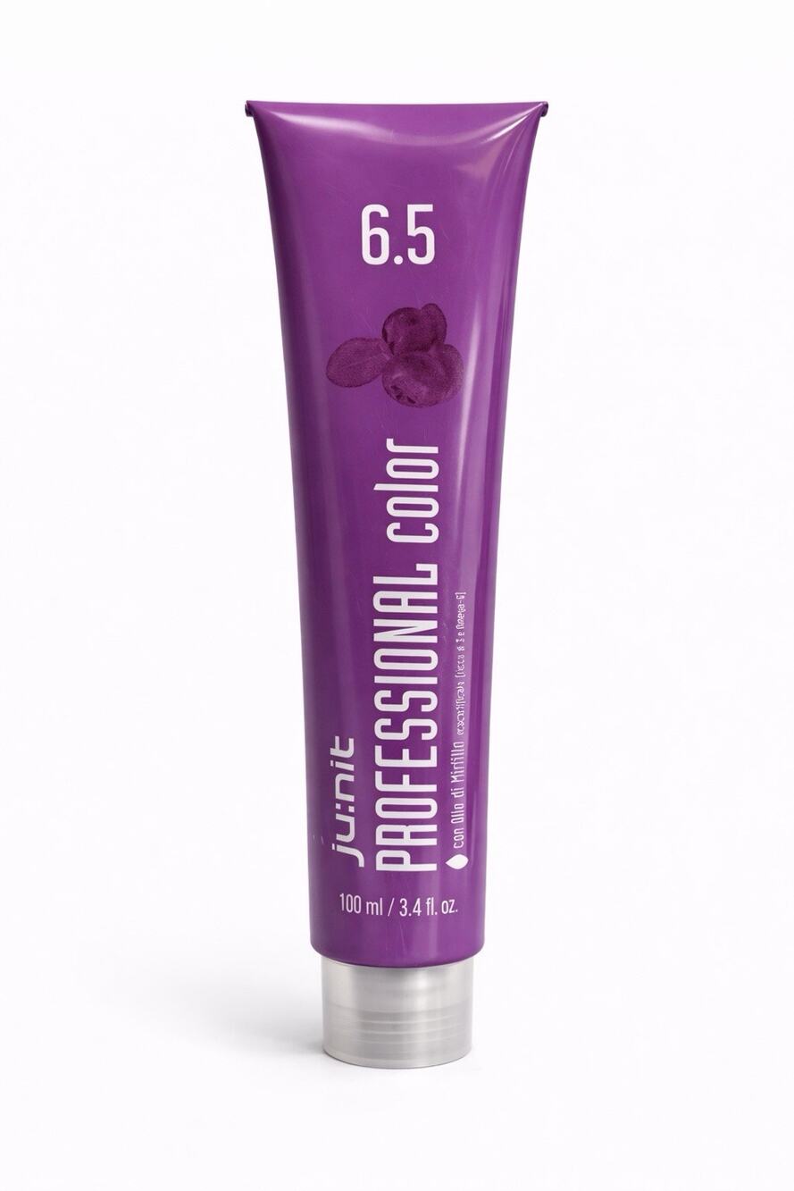 ju:nit Professional Hair Color 6.5 Mahogany Dark Blonde 3.4 fl oz / 100ml